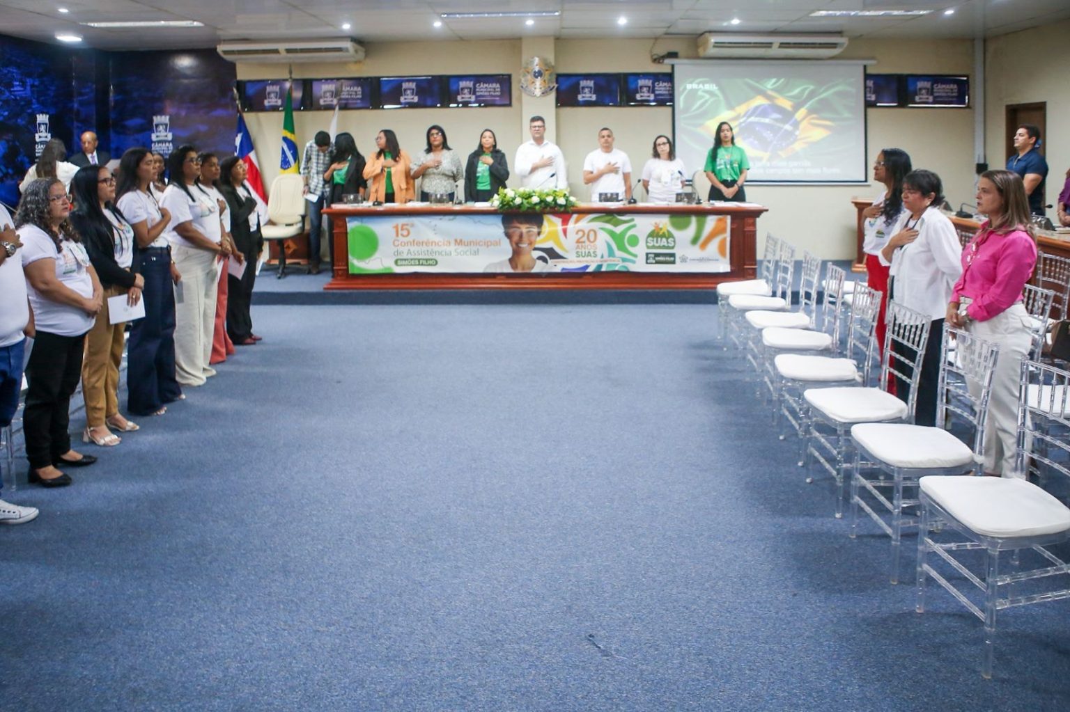Simões Filho promove debates estratégicos na 15ª Conferência Municipal de Assistência Social