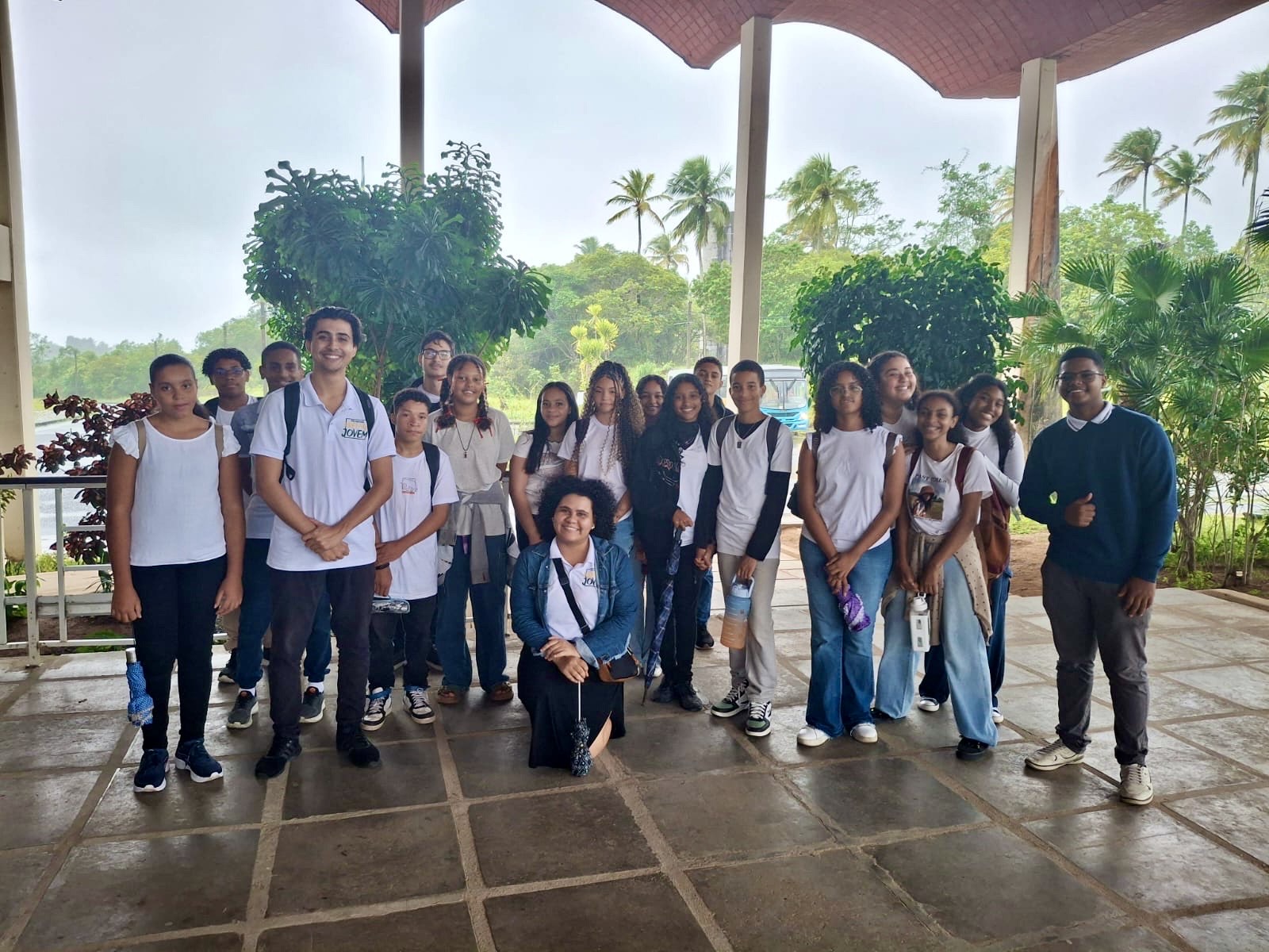 Estudantes do Pré IFBA - Prepara Jovem participam de visita técnica ao Instituto Federal da Bahia em Simões Filho