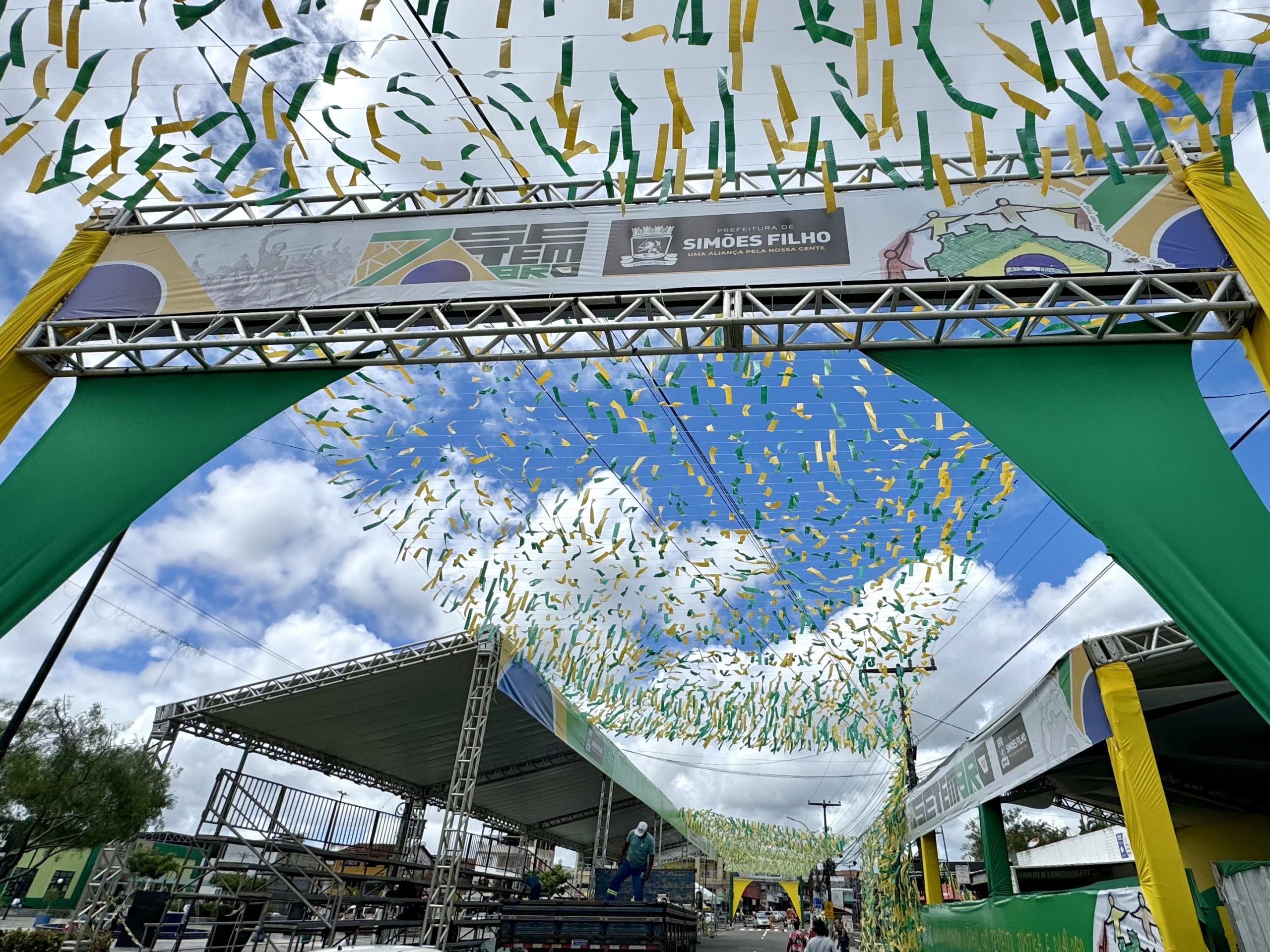 Simões Filho finaliza preparativos para o Desfile da Independência
