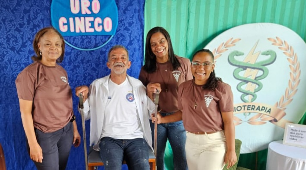 Feira de Fisioterapia promove manhã de cuidados e bem-estar em Simões Filho