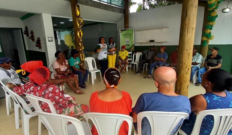 Prefeitura promove atividades de integração com idosos do Quilombo do Dandá e CRAS Nossa Gente