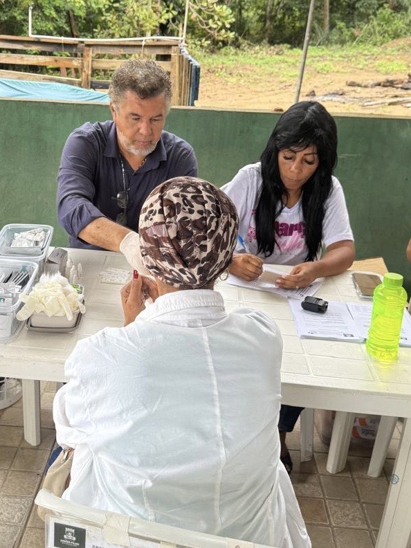 Programa Saúde Mais Perto de Você leva atendimento à comunidade do Oiteiro e segue com ações durante a semana