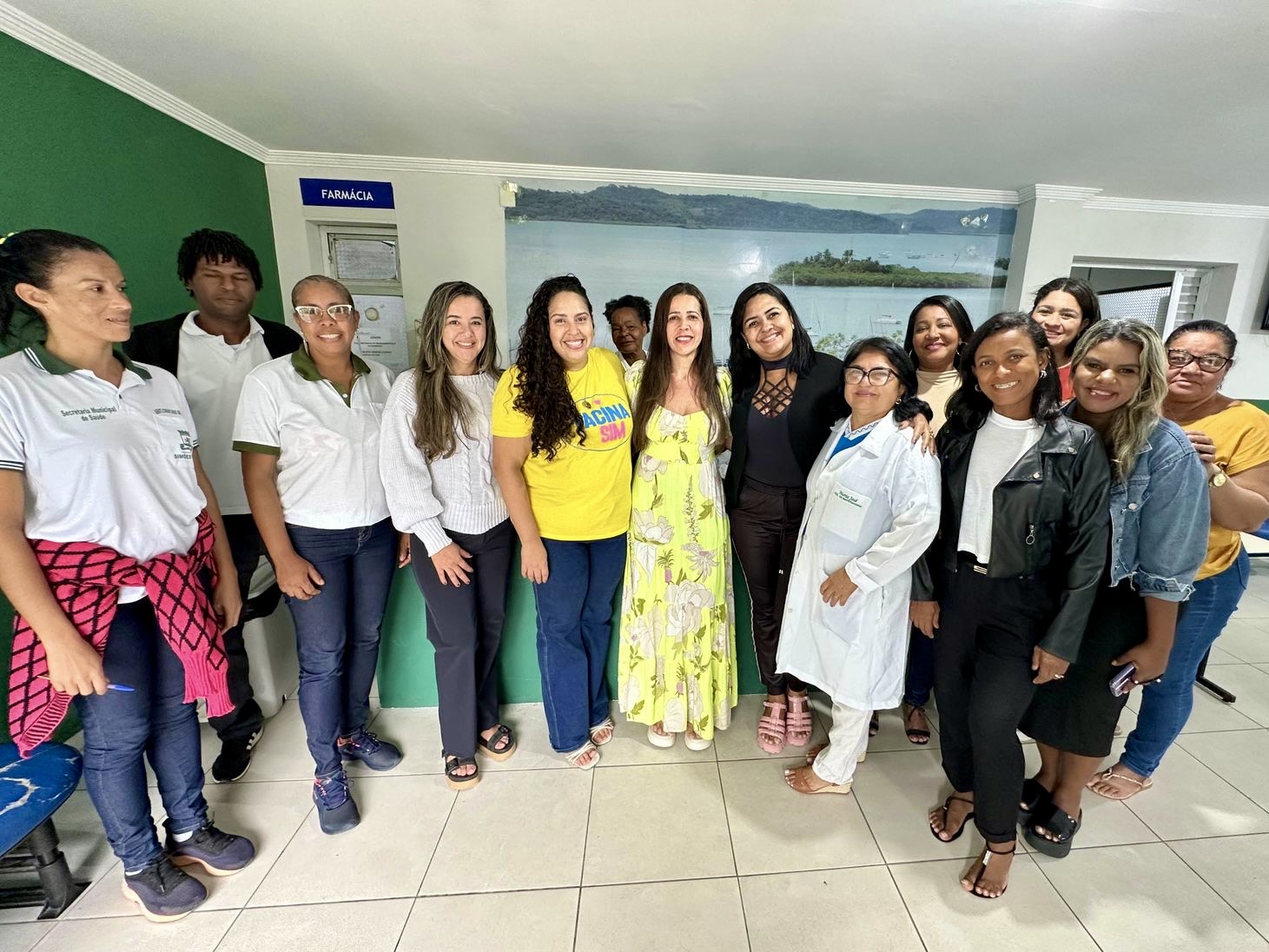 Vacinação é realizada na Unidade de Saúde PAM CIA e atividades seguem nas demais unidades do município