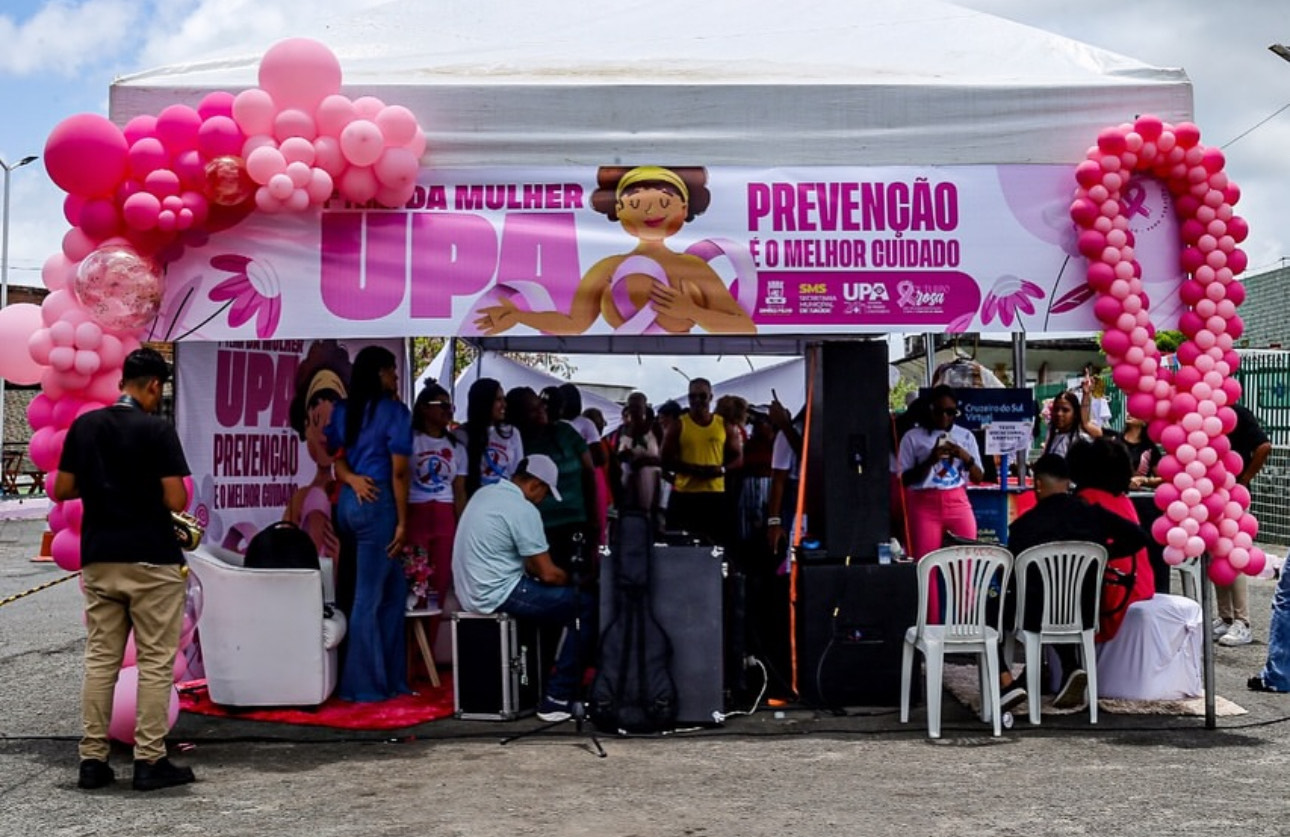 Primeira Feira da Mulher na UPA promove ações de cuidado, prevenção e conscientização