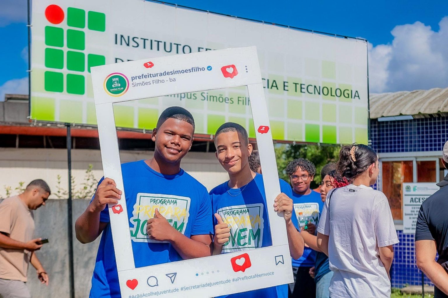 Prefeitura realiza ação especial no dia da seleção do IFBA