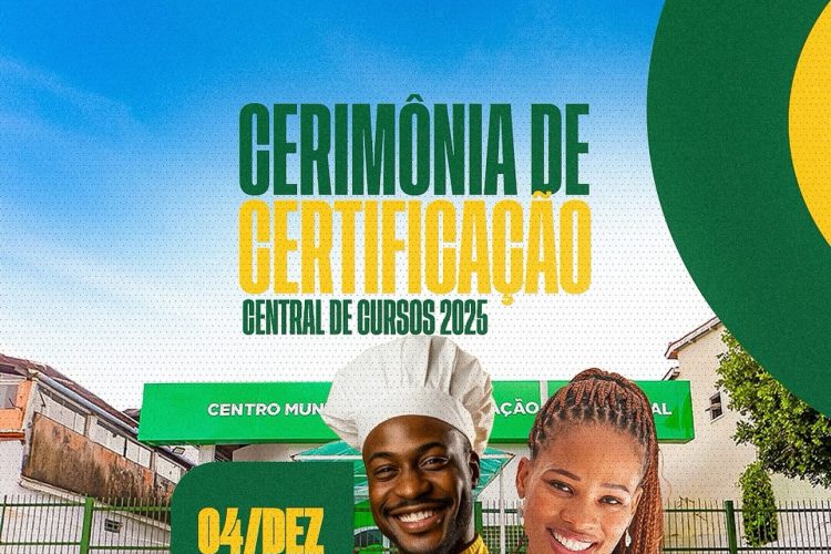 Prefeitura de Simões Filho certifica novas turmas da Central de Cursos