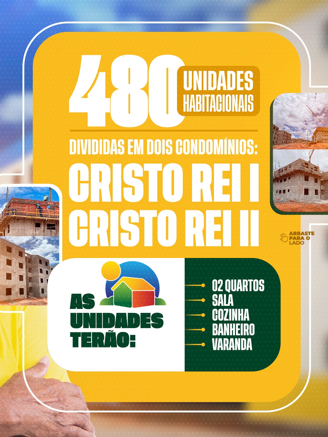 Inscrições do Minha Casa Minha Vida começam nesta segunda-feira (16) em Simões Filho